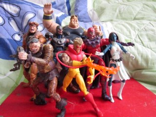 Marvel Legends Universe X-Men Avalanche X-Force X-Factor Brotherhood of Evil Mutants Magneto Sabretooth Juggernaut Blob BAF Pyro Mystique 
